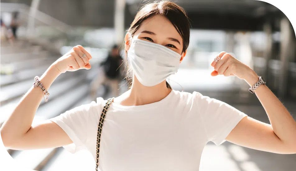 Mouth and Throat Protection - Advice - CN - EN